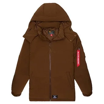 Пуховик мужской Alpha Industries Puffer Parka Espresso