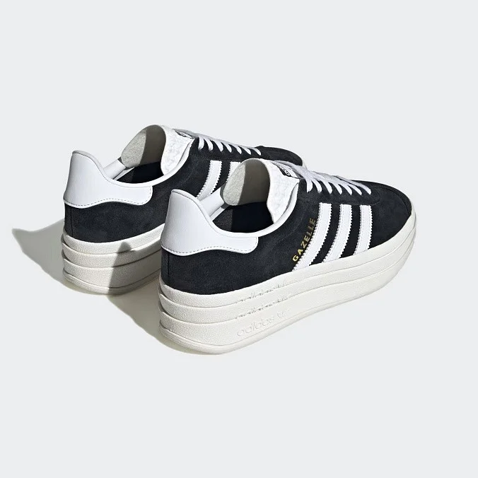 Кроссовки женские adidas Originals Gazelle Bold Core Black/Cloud White/Core White