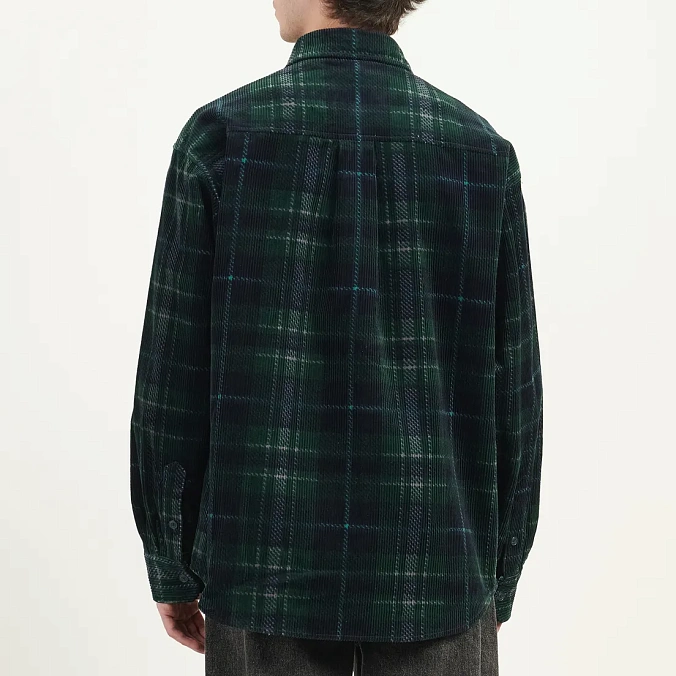 Рубашка Alpha Industries Unfrm Flannel Shirt Olive