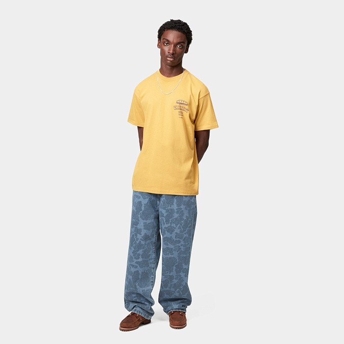 Мужские джинсы Carhartt WIP Duck Landon Pant Camo Duck Blue (bleached)
