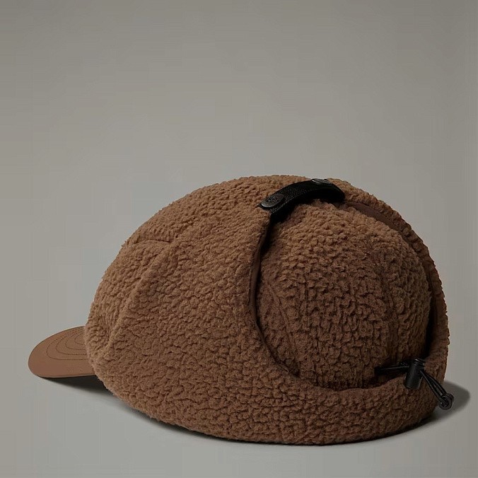 Шапка ушанка The North Face Cragmont Fleece Trapperhut Smokey Brown