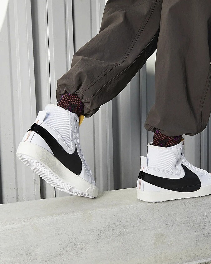 Кроссовки Nike Blazer Mid '77 Jumbo White/White/Sail/Black