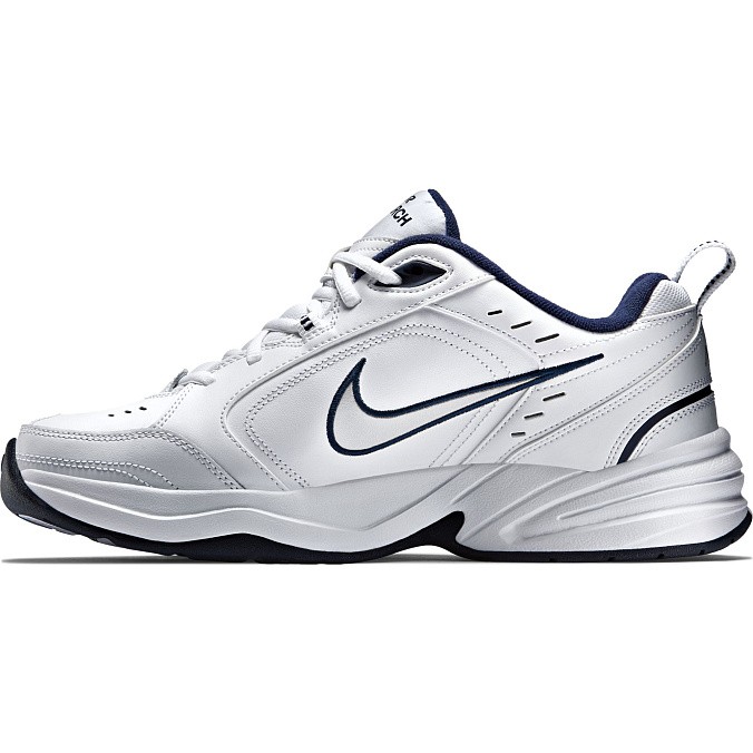 Кроссовки Nike Air Monarch IV White/Metallic Silver