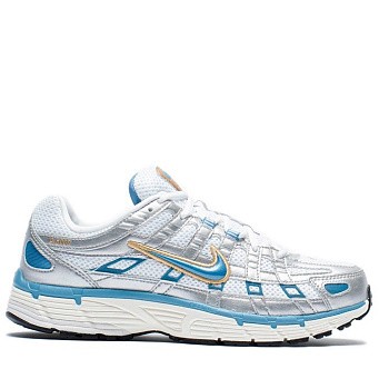 Кроссовки мужские Nike P-6000 White/Metallic Silver/Pale Ivory/Aegean Storm